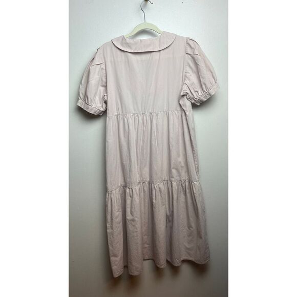 Vila Clothes Petite Collar Dress Sz. 44 (US 12) - Picture 5 of 7